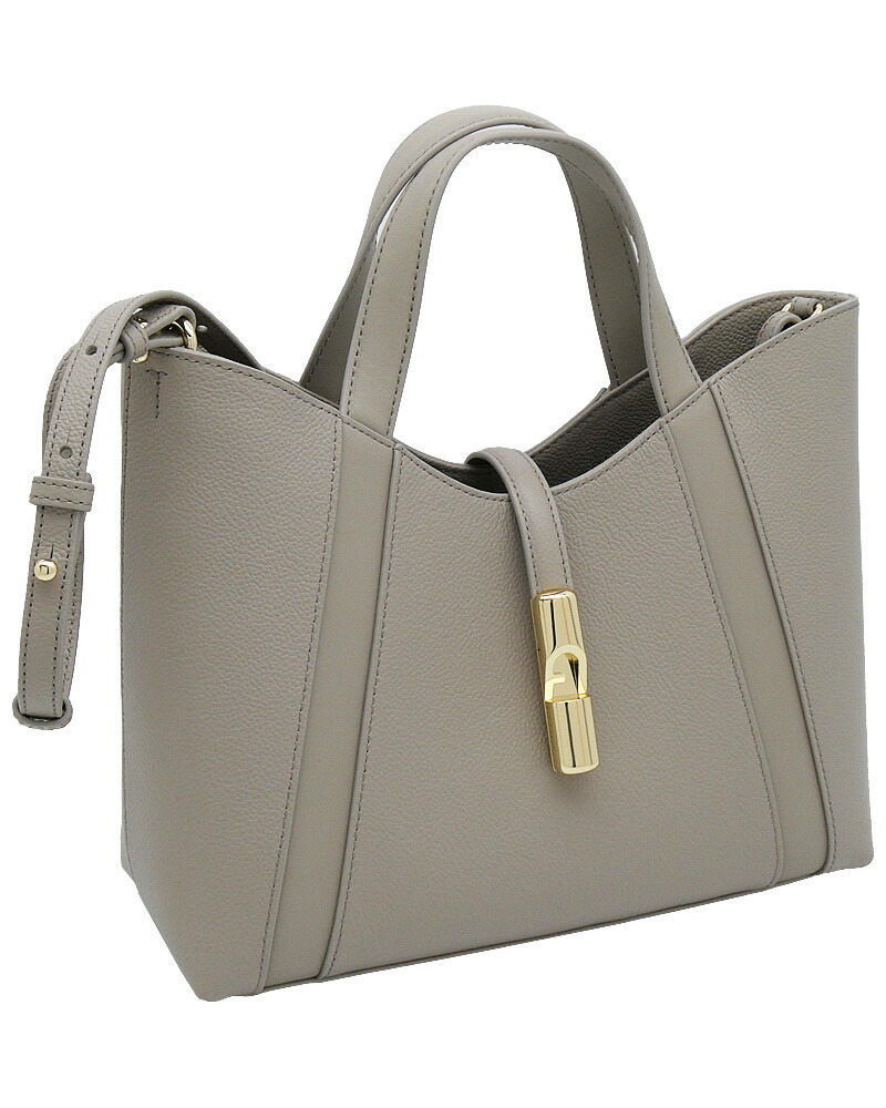 【2026年春夏 新作】 フルラ Furla Goccia トートバッグ S LINEN リネン WB01789_BX3353_1007_4488S ゴッチャ コンパクト ハンドバッグ 2WAYクロスボディバッグ レディース 【新品 新作 未使用 正規品】｜sorfege