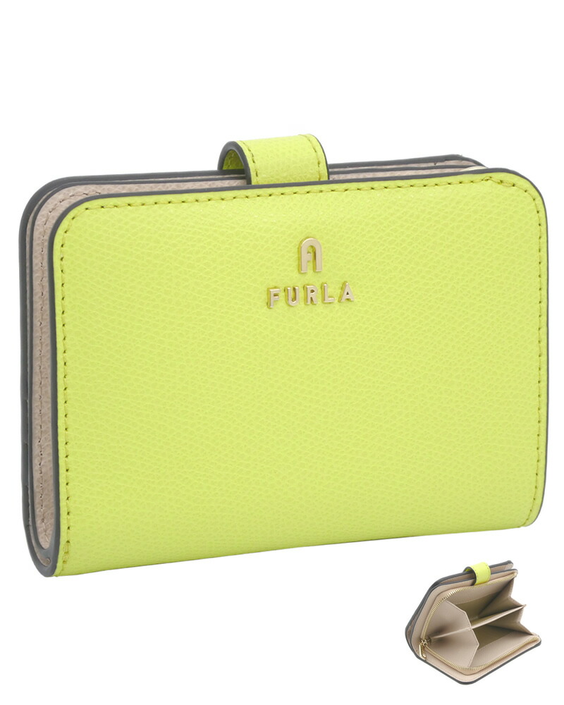 楽天市場】フルラ Furla Camelia コンパクト財布 S GIALLO CEDRO+