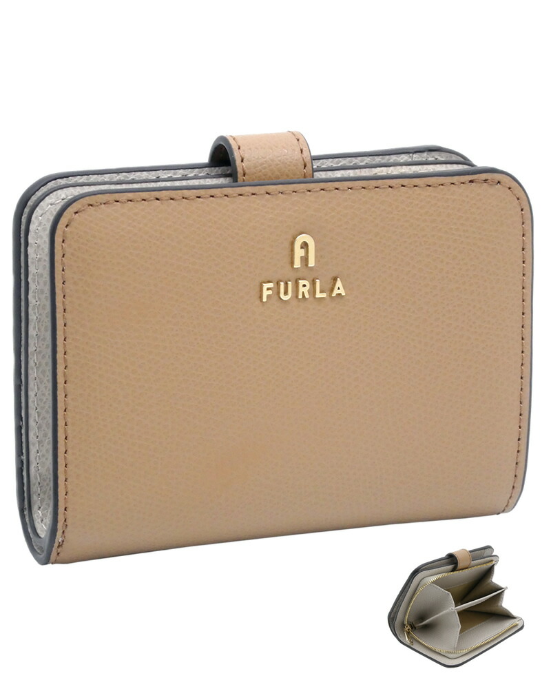 楽天市場】フルラ Furla Flow コンパクト財布 M BRANDY ブラウン