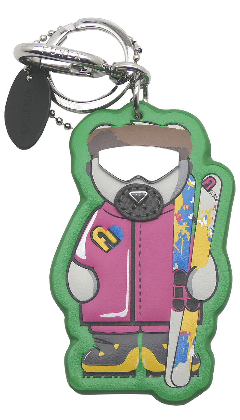 楽天市場】フルラ MAN KUMAFLAGE キーリング TONI CRETA マルチカラー