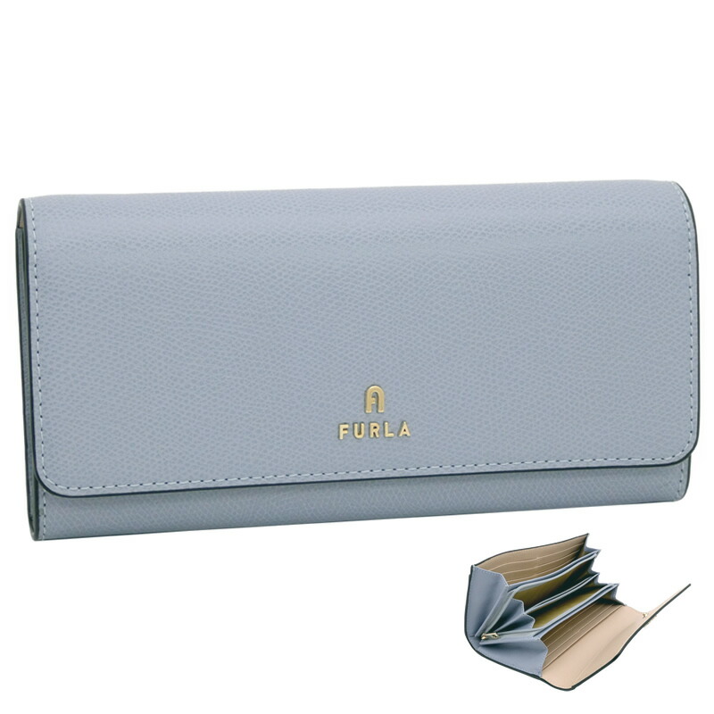 FURLA フルラ 長財布 カメリア フラップ CAMELIA XL グレー 楽天市場】フルラ FURLA 財布 レディース ラウンドファスナー長