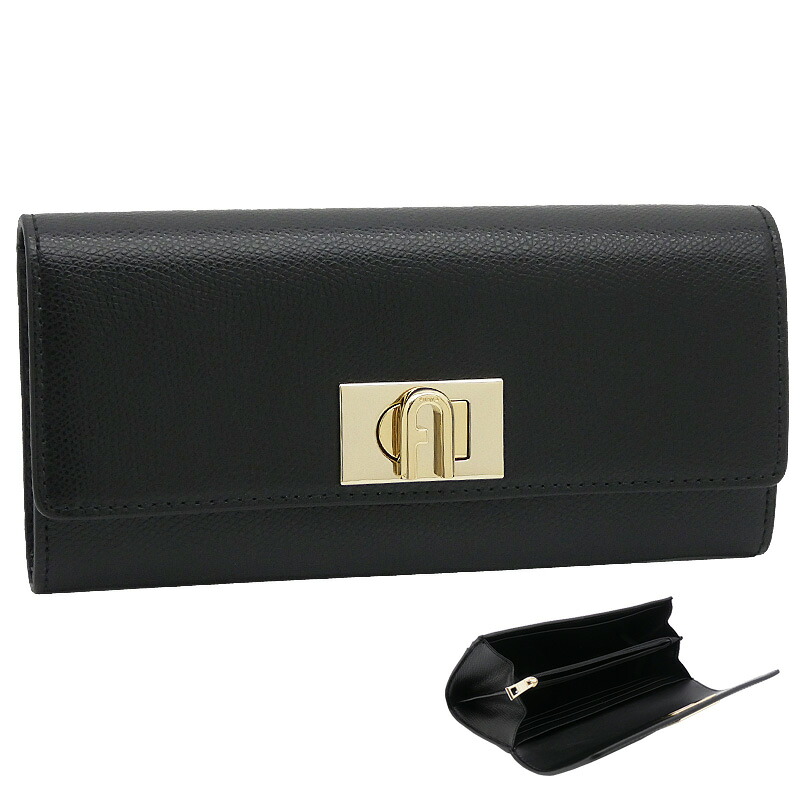 【2025年秋冬 新作】 フルラ Furla 1927 長財布 XL NERO ブラック PCV0ACO_ARE000_1007_O6000 1927 二つ折り コンチネンタルウォレット レディース 【新品 新作 未使用 正規品】|sorfege