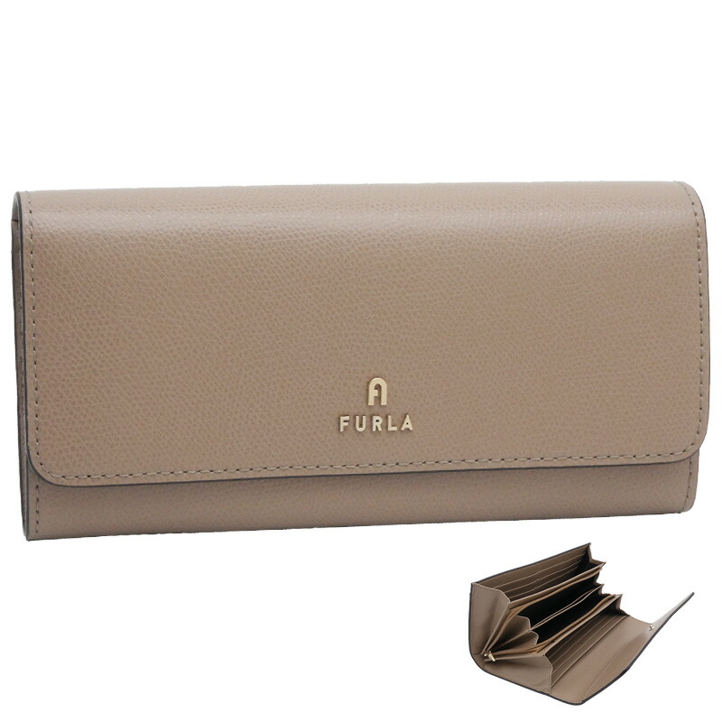 楽天市場】フルラ Furla Camelia 長財布 XL COROLLA+GREIGE ベージュ