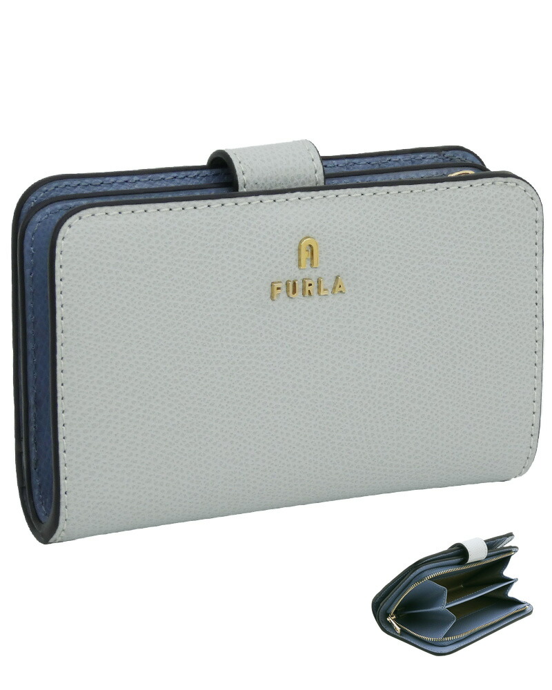 楽天市場】フルラ Furla Flow コンパクト財布 M CENERE グレー