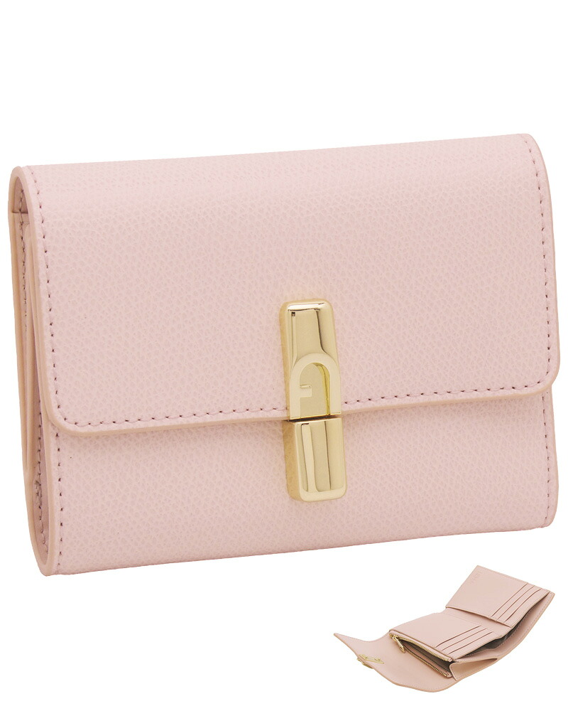【2026年春夏 新作】 フルラ FURLA Iride コンパクト財布 S DUSTY PINK ピンク WP00564_ARE000_1007_4355S イリデ 三つ折り コンパクトウォレット レディース 【新品 新作 未使用 正規品】|sorfege