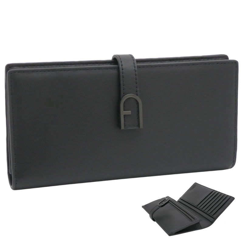 楽天市場】フルラ Furla Nuvola 長財布 NERO ブラック