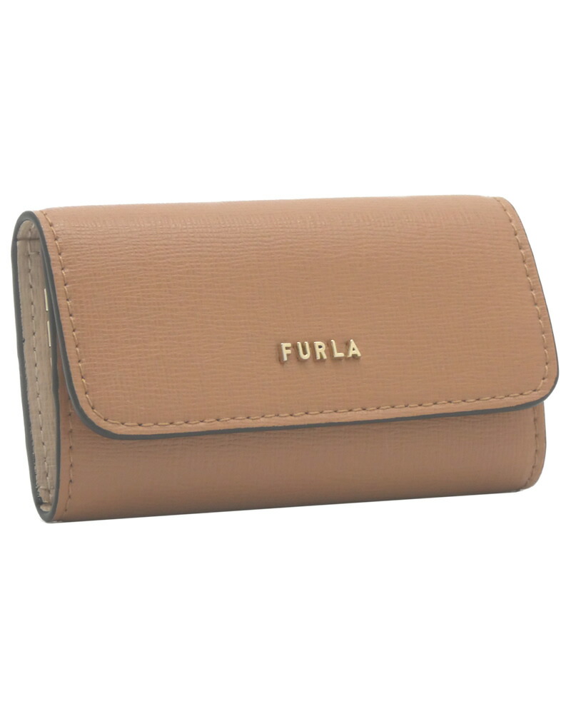 フルラ FURLA BABYLON キーケース MIELE BALLERINA i ブラウン系 ピンクベージュ系 RAC5UNO_B30000_1007_0244S バビロン 4連 キーケース キーリング付き レディース
