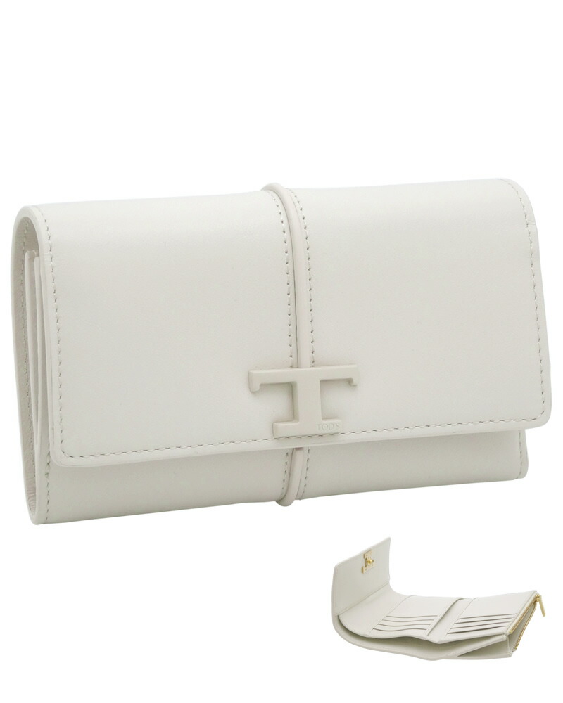 楽天市場】トッズ TOD'S T タイムレス レザー ウォレット