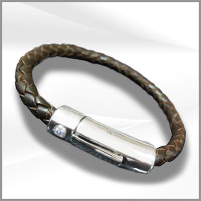 SORIENO(ソリエノ)αLeather ブレスレット(Sシリーズ シルバー) スポーツブレスレット 健康ブレスレット|SORIENO