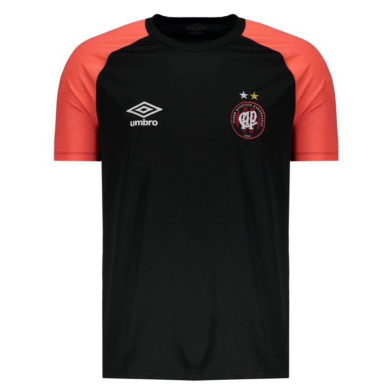 アトレチコパラナエンセ公式練習着 ATLETICO PARANAENSE ラグランスリーブ umbro ブラック