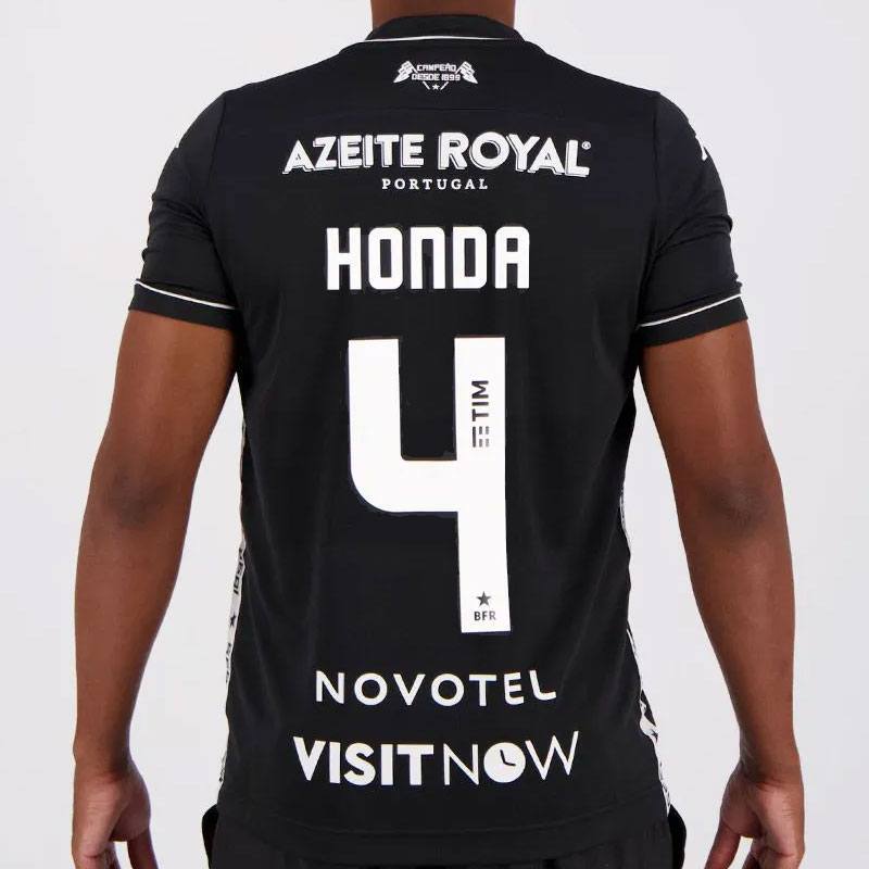 楽天市場 Honda 4番 本田圭佑ボタフォゴ公式ユニフォーム アウェイ 背番号入り フルスポンサー Sorte Brazil