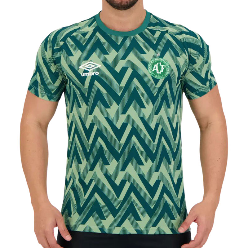 シャペコエンセ公式グラフィックデザイン練習着 umbro トレーニング メッシュプラクティスシャツ【CHAPECOENSE】