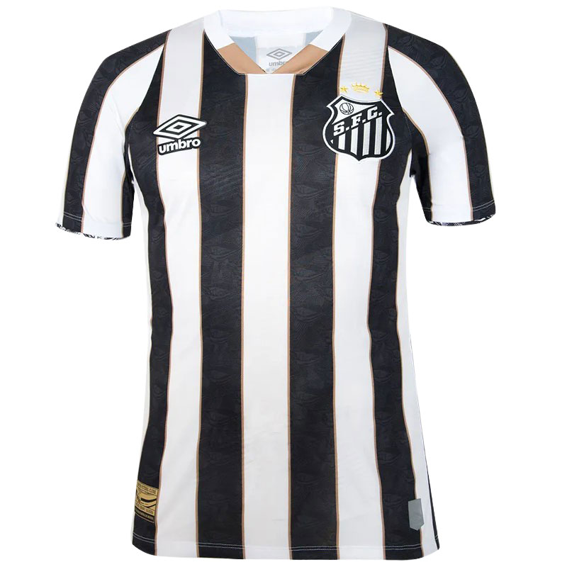 サントスFC アウェイユニフォーム SANTOS FC 公式 umbro ブラック×ホワイト|SORTE Brazil