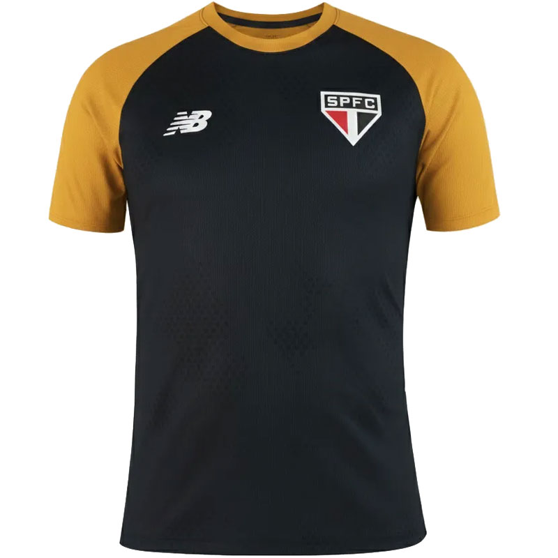取り寄せ商品 サンパウロFC 26/27 トレーニングシャツ 練習着 SAO PAULO FC 公式 New Balance ブラック