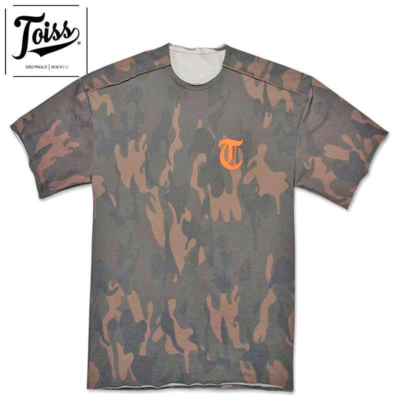 【TOISS】ネイマール愛用切りっぱなし迷彩Tシャツ | カモフラ｜SORTE Brazil
