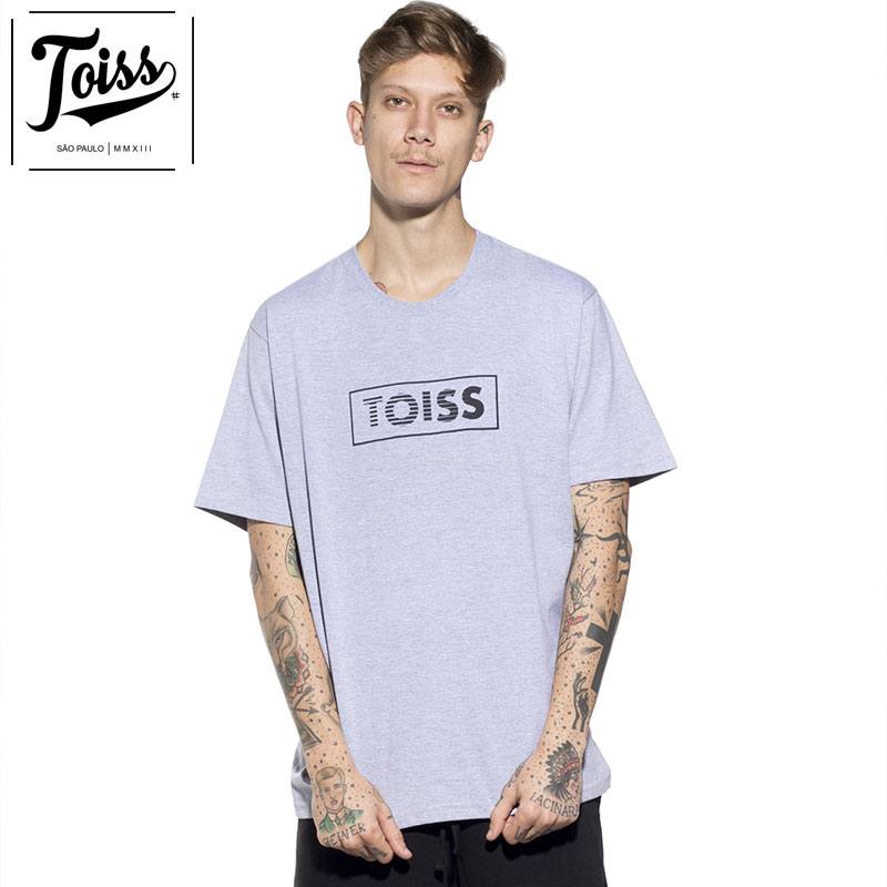 楽天市場 Toiss Boxボーダーロゴtシャツ グレー ネイマールブランド Sorte Brazil