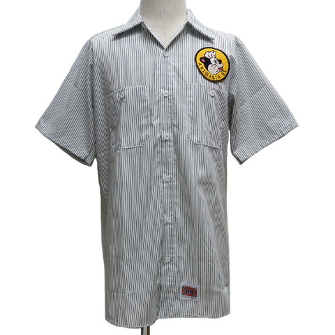 ANIMALIAアニマリア 半袖ワークシャツ[ SERVO ]AN19S-SH02【送料無料】｜ROCK SHOP SOS-足利M.W CREAM SODA 8,591円