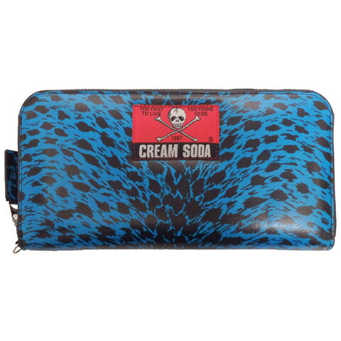 楽天市場】送料無料！クリームソーダ CSラウンドファスナーウォレット