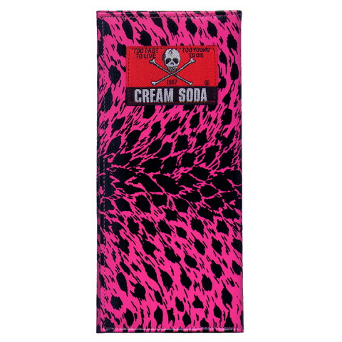 楽天市場】CREAM SODAヒョウ柄キーケースNEON PINKクリームソーダ