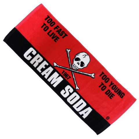 クリー厶ソーダ、バスタオル、新品❣❣ 楽天市場】CREAM SODACS角ドクロバスタオルクリームソーダ