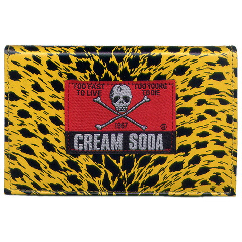 楽天市場】CREAM SODAクリームソーダ◇CS ヒョウ柄パスケース