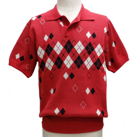 クリームソーダアーガイルブルゾン 高価ファッション - クリームソーダアーガイルブルゾン