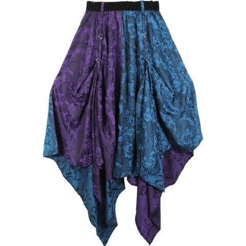 楽天市場】Deorartディオラート [GOTH CHINA] HAKAMA風 アシンメトリー