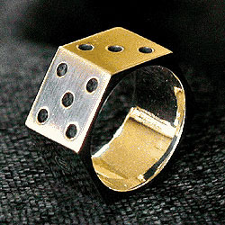 JOHNNY KOOLジョニークール DICE RINGダイス・リング JK-6107【送料無料】