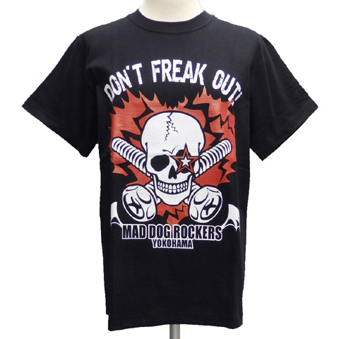 楽天市場 Mad Dog Rockersマッドドッグロッカーズ 半袖tシャツ パンク ハートmdrスカル Mto Rock Shop Sos 足利m W Cream Soda