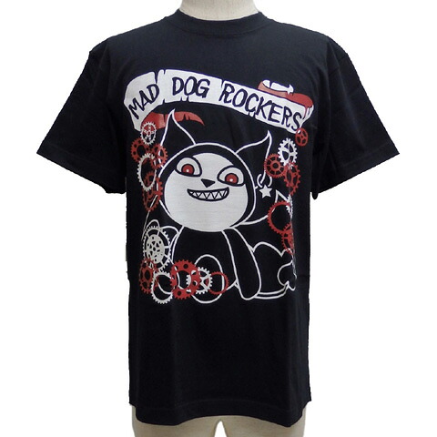 【楽天市場】MAD DOG ROCKERSマッドドッグロッカーズ 半袖Tシャツ[ VR ＆ GEARS ]-MTO-000048：ROCK ...