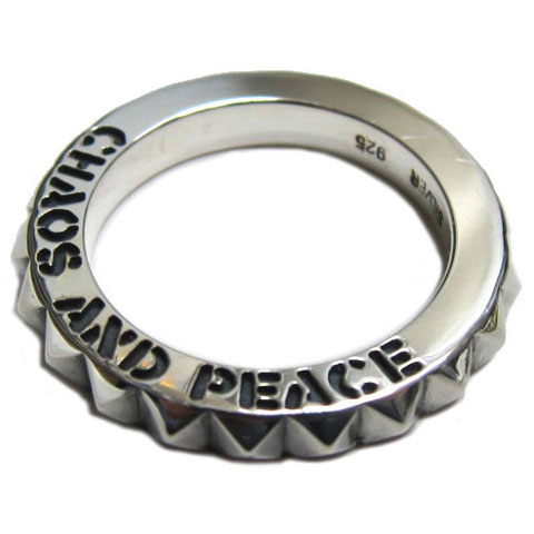 PROPAgANDAプロパガンダ CHAOS & PEACE ピラミッドリングP92103【送料無料】