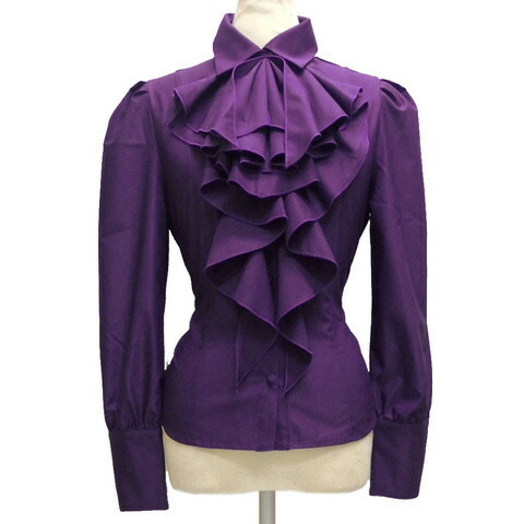 Sheglit シェグリット　ブラウス Sheglit】スタンドカラーリボンジャボブラウス/644010 | KIST