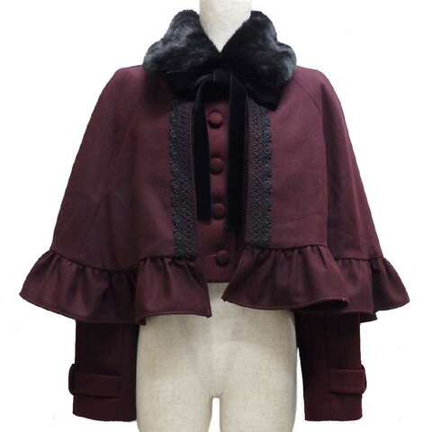 楽天市場】Jane Marple / ソフトメルトンロイヤルケープコート