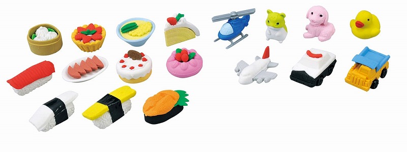 【ガチャMIX バラエティけしごむ100個】景品　抽選会　くじ・抽選ツール・イベントツール