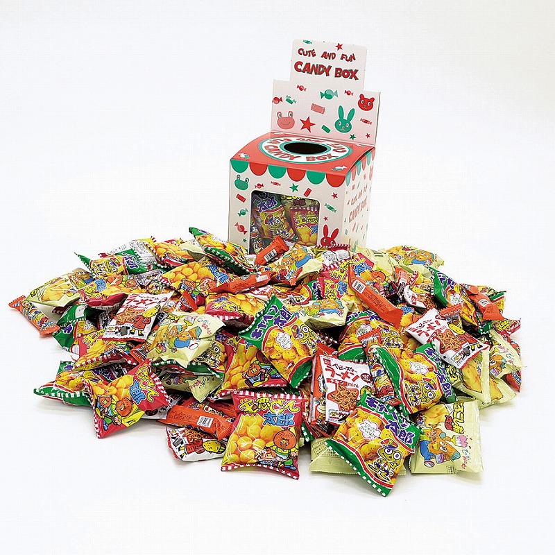 【てんこ盛り人気スナック菓子つかみどりプレゼント 100名様用】景品　売り出し　○○名様用抽選セット