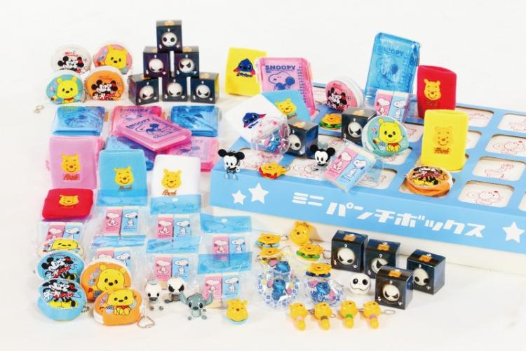 【ミニパンチBOX用キャラクター(D)(景品)　※本体キット別売】販促 品　お祭り　○○名様用抽選セット