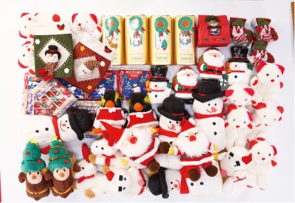 【わくわく・ドキドキ楽しいつり大会用Xmas(金具付景品)】イベント　安価　クリスマス景品
