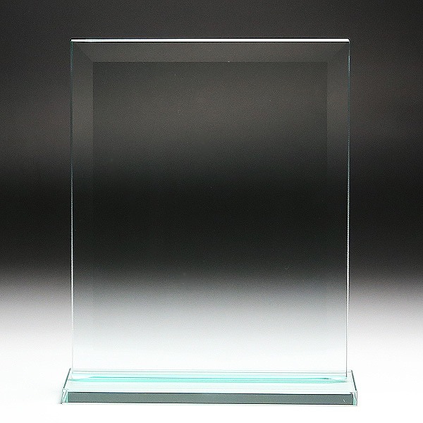 ＼ 記念品 ギフト　盾・トロフィー・クリスタル / 【[サンドブラスト加工代込]　ソーダガラス　盾　中　PS-2B　※版代別途】 ” 社員、従業員の勤続記念・表彰などにお勧めの記念品を集めました。 ”