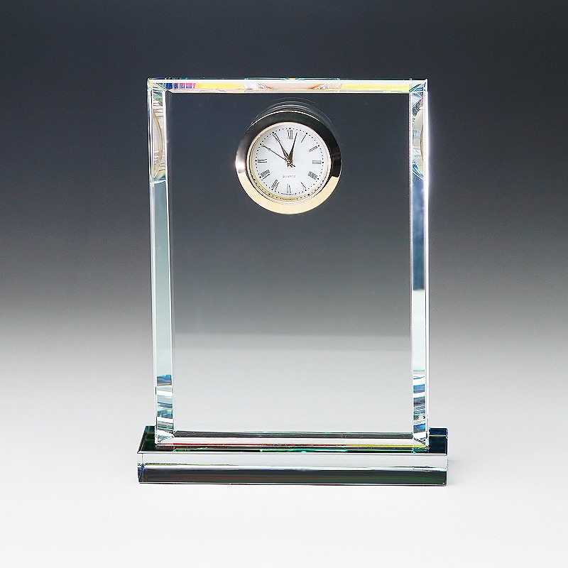 ＼ 祝する品 差し上げ物 盾・賞・水晶 / 【[サンドブラスト処理代込] 時辰儀 小 WDT-20 ※版代別途】 ”  年がしら層にお鼓舞激励のグッズ を集めました。” 日用品雑貨・文房具・手芸-文房具・事務用品-その他
