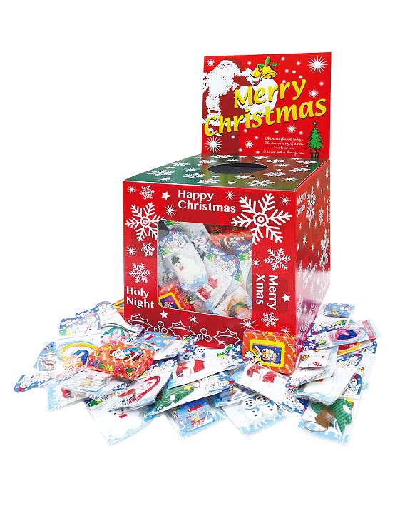 ＼ 販促品 ノベルティ グッズ　クリスマス景品 / 【クリスマスグッズつかみどり 30人用】 ” 店舗や施設での簡易イベント企画に役立つ、縁日・お祭りセットなどに ”