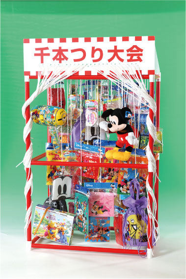 ＼ イベント 縁日 催物 抽選会　縁日・お祭り / 【千本つり大会用キャラクター(50人用景品)　※本体キット別売】 ” 子供・幼児・低学年・小学生に楽しんでもらうイベント集客に ”