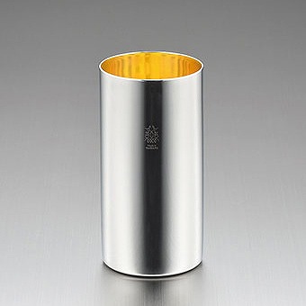 ＼ ロゴタイプ、名入れ・祝する品に! 名入れ相応う・飛び切りタンプラー / 【[名入れ相応う] 「金の贅」18-8ステンレス鋼W社会システムハイボールタンプラー(内面金メッキ) ※別途積もり書き】 ”  社員、従業員の勤続祝する・報いるなどにお鼓舞激励の祝する品などに ”