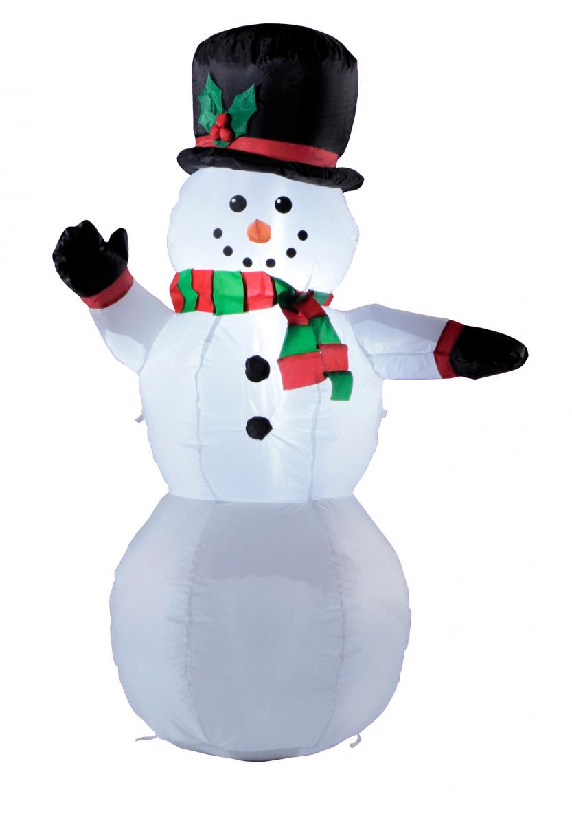 ＼ 店舗 業務用 物販向け　クリスマスの店舗装飾品 / 【[店舗装飾品] エアーディスプレイ(M)ハロースノーマン】 &rdquo; 店舗用・業務用の備品・記念品・販売用グッズなどに&rdquo;｜記念品・粗品・ノベルティの専門店