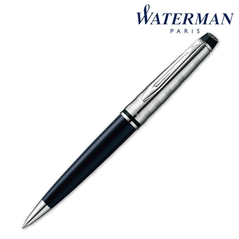 ＼ 福利厚生 周年 卒業 記念品 ブランド筆記具 / 【【名入れ専用】 WATERMAN ウォーターマン ギフト包装 レーザー名入れ対応・エキスパート デラックス ブラックCT BP】 ”  学生向け・中学生・高校生・大学生等に ”