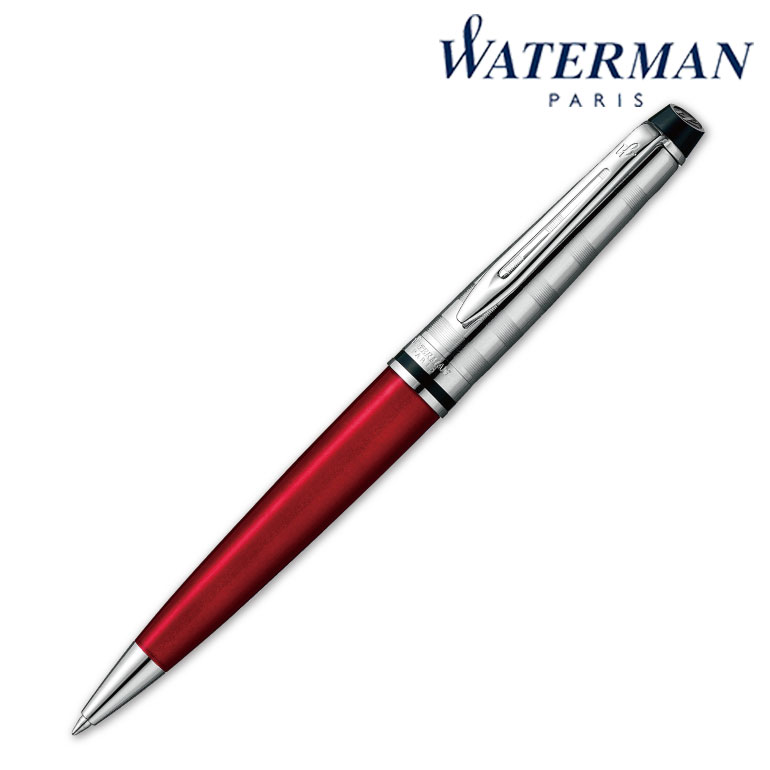＼ 記念品 ギフト ブランド筆記具 / 【【名入れ専用】 WATERMAN ウォーターマン ギフト包装 レーザー名入れ対応・エキスパート デラックス ダークレッド CT BP】 ” 学校・高校・大学・専門学校の卒業記念品や周年記念品に ”
