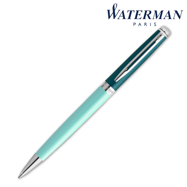 ＼ 記念品 ギフト　ブランド筆記具 / 【【名入れ専用】 WATERMAN ウォーターマン ギフト包装 レーザー名入れ対応・メトロポリタン エッセンシャル グリーンCT BP】 ” 学校・高校・大学・専門学校の卒業記念品や周年記念品に ”