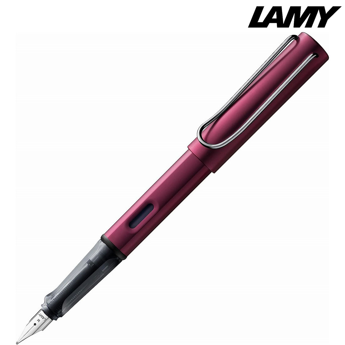 ＼ 名入れ ロゴ入れ オリジナル　ブランド筆記具 / 【【名入れ専用】 LAMY ラミー ギフト包装 レーザー名入れ対応・アルスター　ディープパープル　L29DP-EF　万年筆】 ” 学校・高校・大学・専門学校の卒業記念品や周年記念品に ”