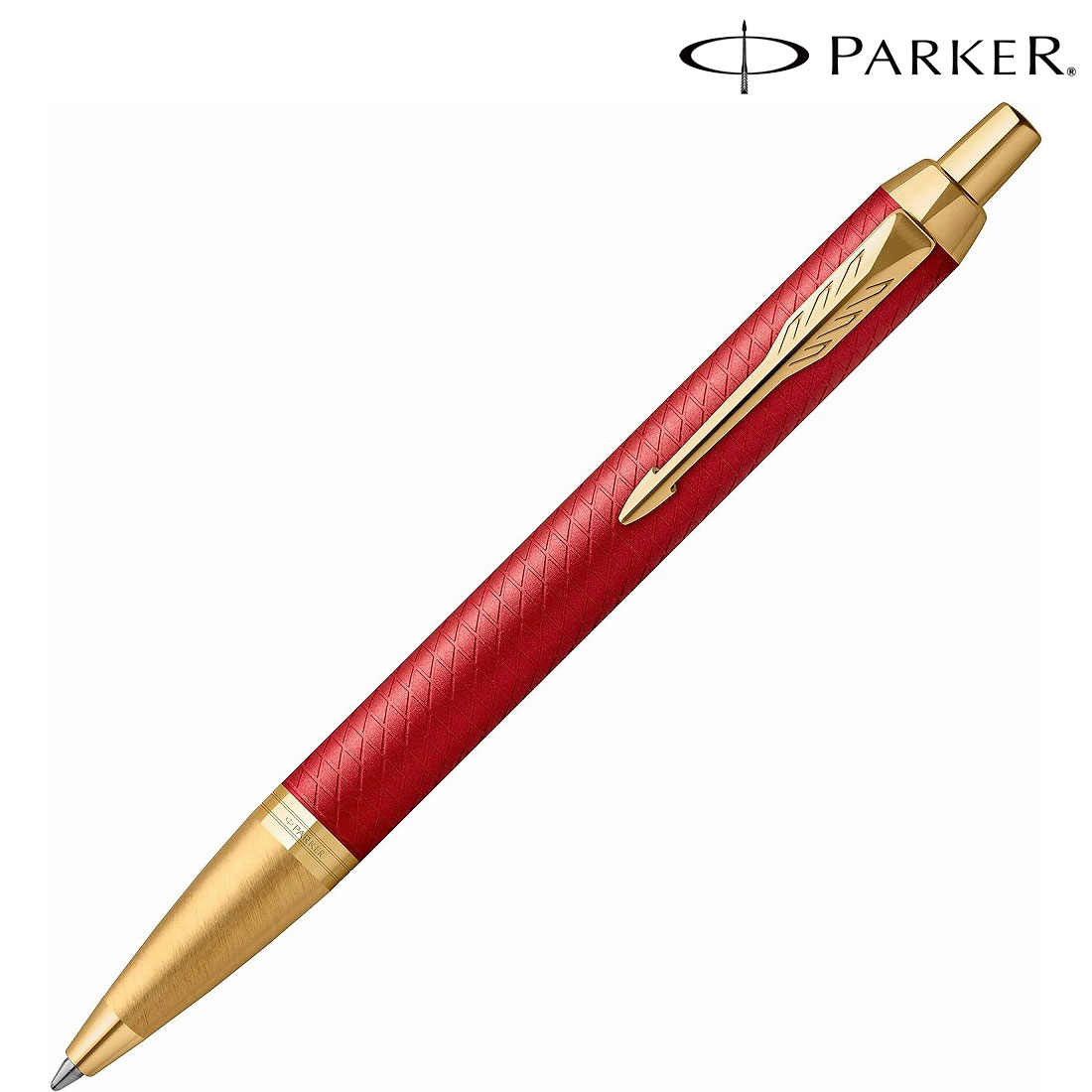 ＼ 祝する品 差し上げ物 ブランド名筆記具 / 【[名入れ相応う] PARKER パーカー 差し上げ物荷拵え レーザ名入れ相応う・IM 割り増し金 つや消し赤いことGT ボールペン ※別途積もり書き】 ”  会社組織や授業時間、お店の周年・築き上げる・打ち立てる・開店にお鼓舞激励のノベルティ・祝する品に ”