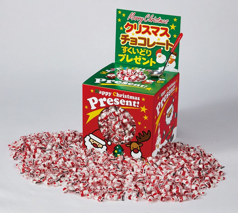 ＼ 販促品 ノベルティ グッズ　クリスマス景品 / 【クリスマスチョコレートすくいどりプレゼント】 ” 特売・売り出し・イベント・抽選会向けのツールやキットを ”