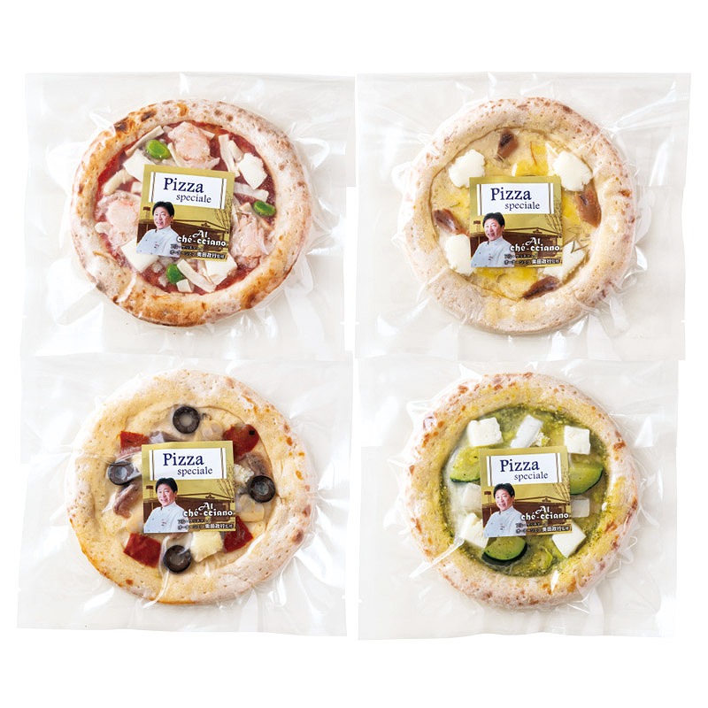 ＼ 　食品 / 【アル・ケッチァーノ 奥田シェフ監修 クラフトピザセット4種】